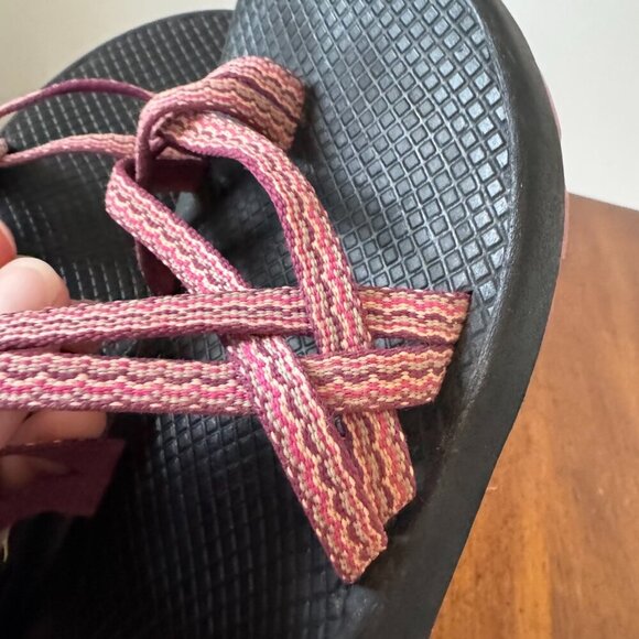 Chaco ZX/2 Sport Sandals in Pink Wave Print - Picture 10 of 10